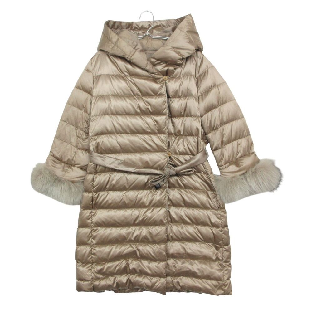 MAX MARA マックスマーラ ダウンジャケット リバーシブル フーデット