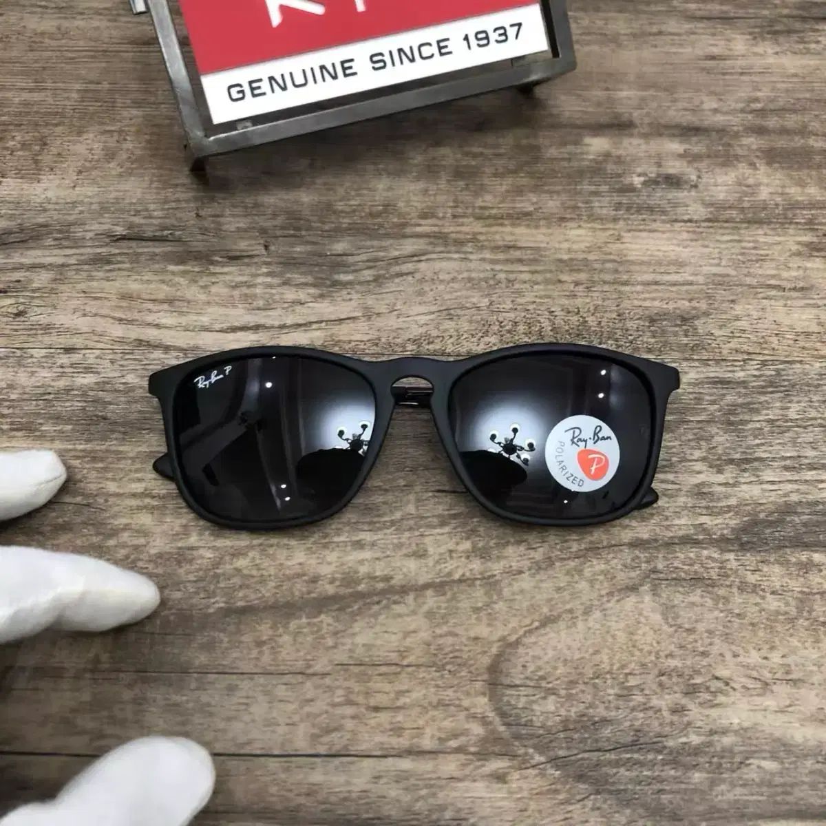 レイバン rayban 4187 편관 サングラス ブラック