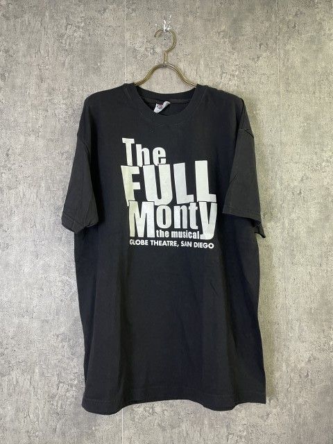 【中古】HANES ﾍｲﾝｽﾞ THE FULL MONTY THE MUSICAL ﾌﾙﾓﾝﾃｨ ﾐｭｰｼﾞｶﾙ ｻﾝﾃﾞｨｴｺﾞ Tｼｬﾂ TSHIRT ﾜｰﾙﾄﾞﾌﾟﾚﾐｱ 00S ﾌﾞﾗｯｸ L 33930891
