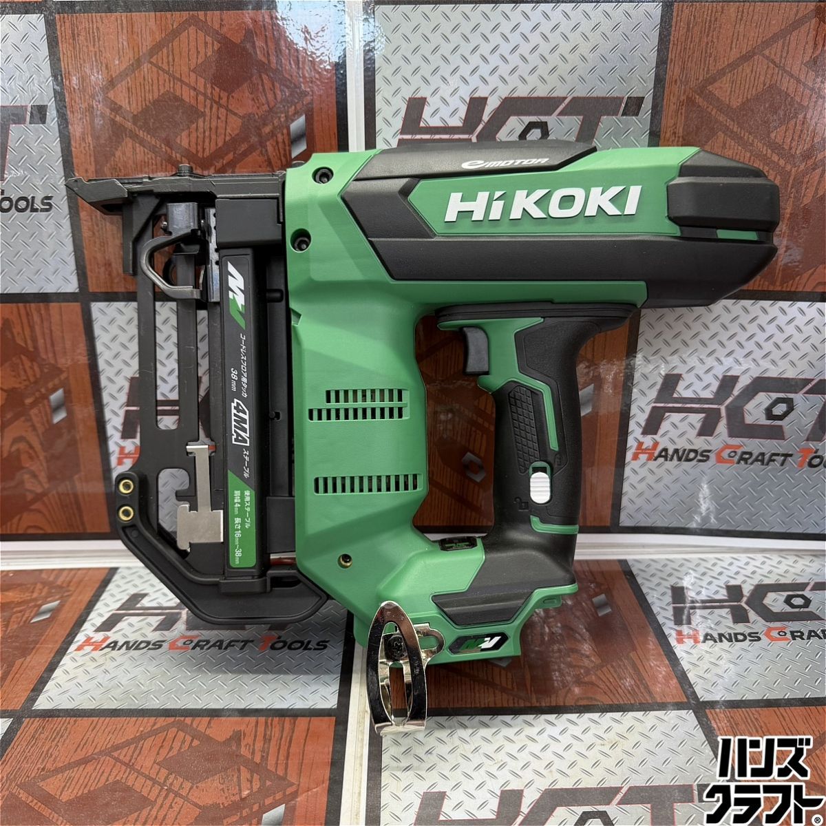 ◇【中古】HiKoKi ハイコーキ N3604DM 38ｍｍコードレスフロア用タッカ ケース付き 36V対応 ※本体のみ