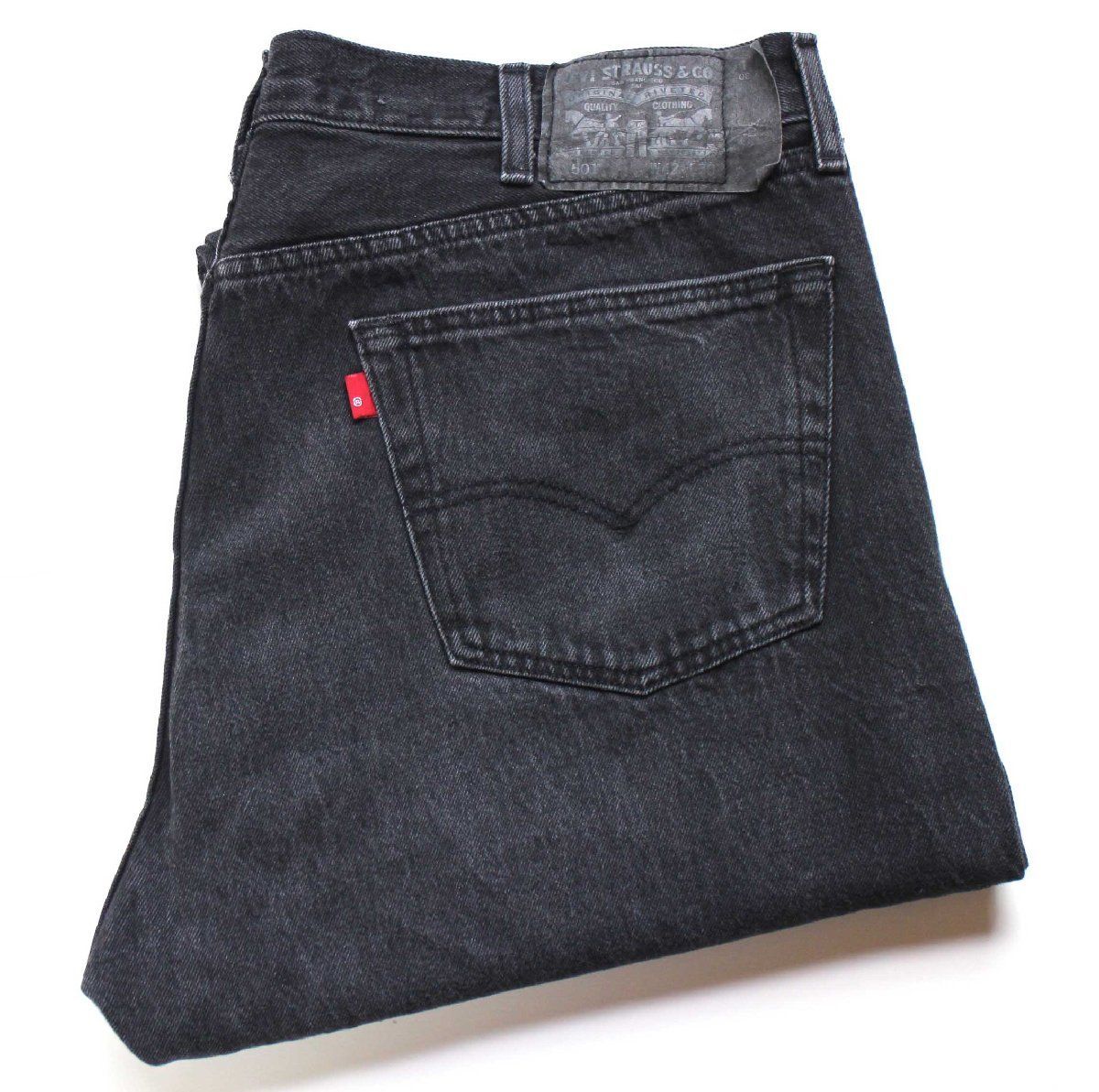 Levi'sリーバイス 501 ブラック デニムパンツ W42 L30☆SDP4495