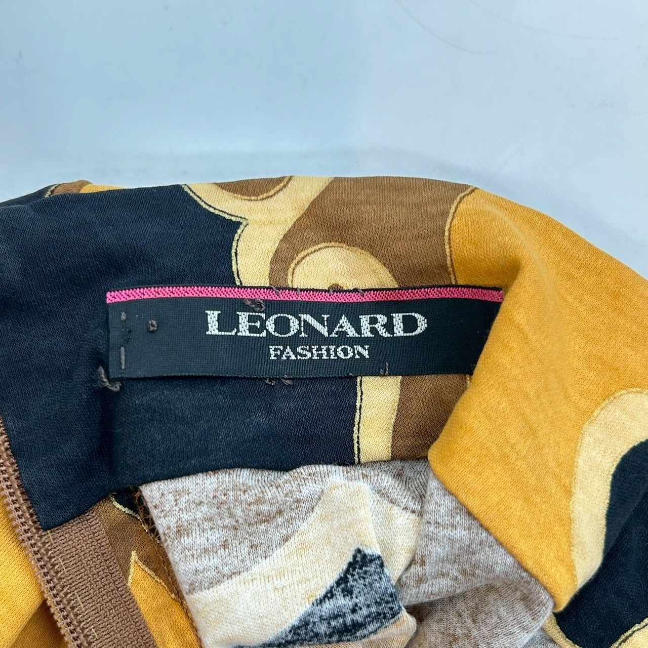 LEONARD レオナール ハイネックカットソー トップス 長袖 カットソー