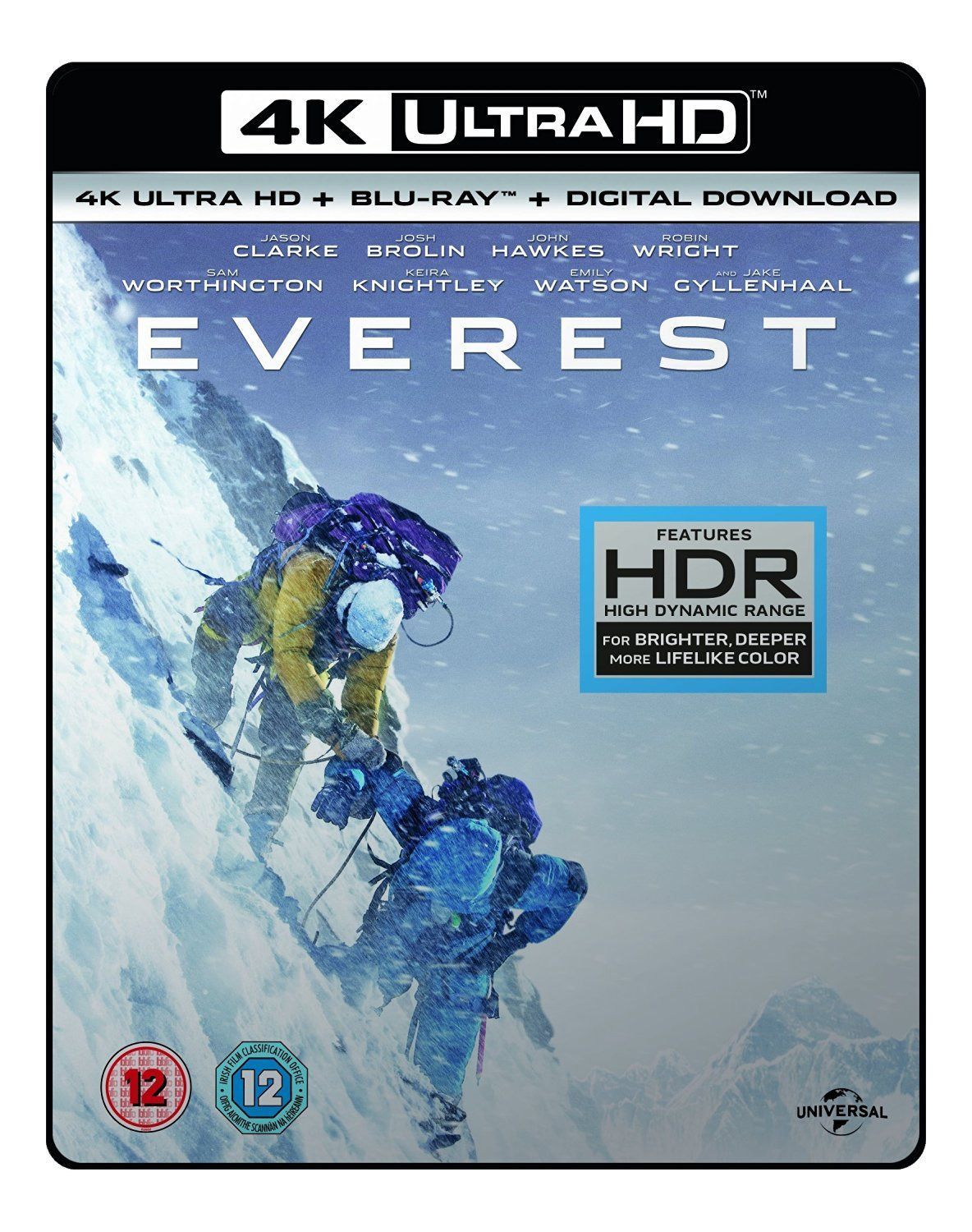 Everest [4K UHD Blu-ray + Blu-ray + UV Copy]