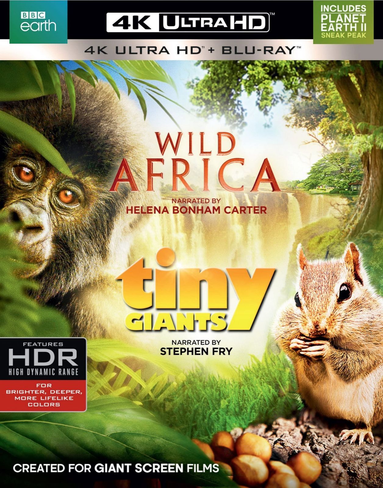 Wild Africa / Tiny Giants [Blu-ray] 12,981円
