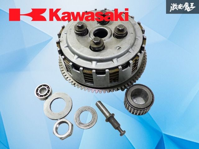 【使用OK！】KAWASAKI カワサキ純正 ZR250 バリオス クラッチ クラッチハウジング クラッチバスケット ノーマル 激安魔王