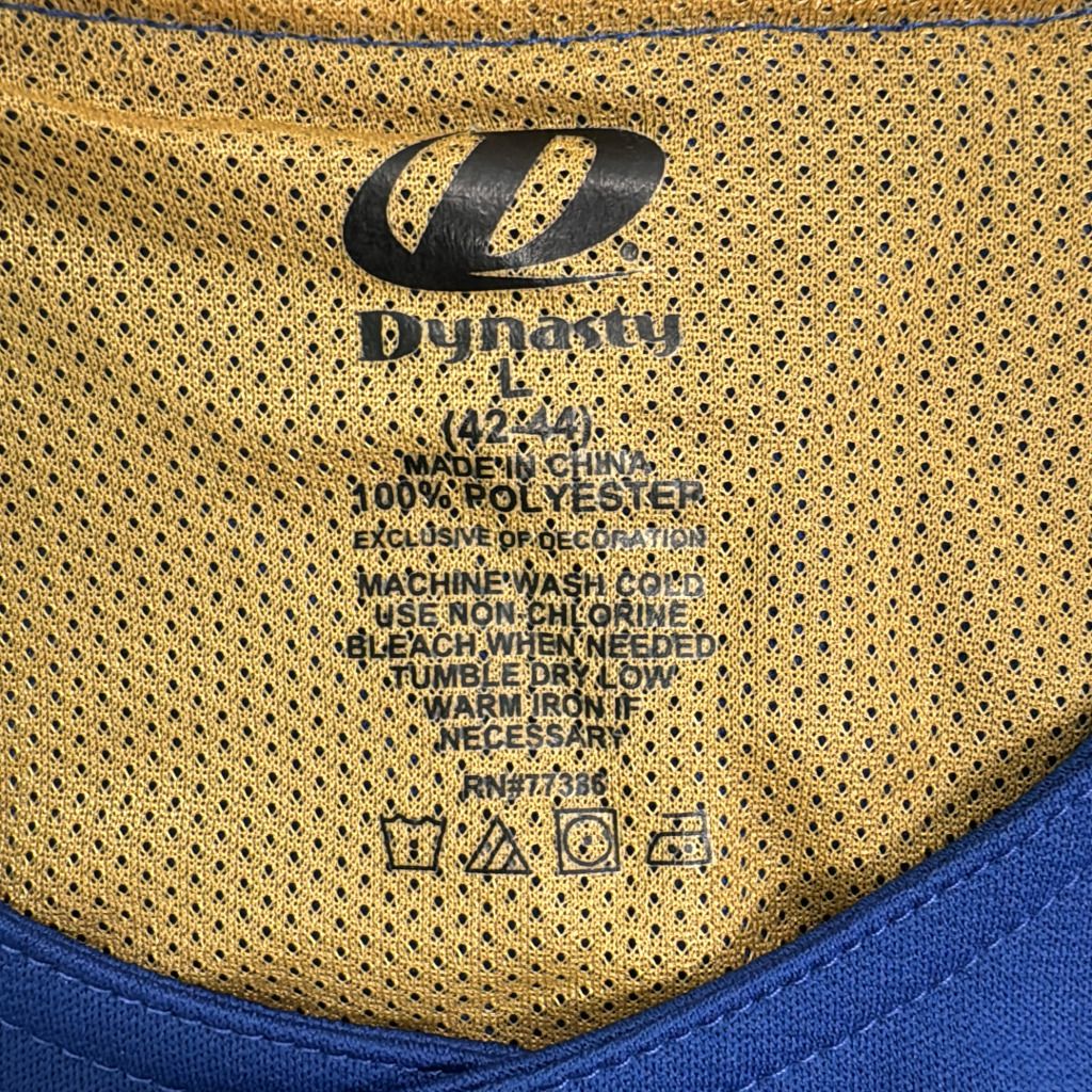 新品タグ付き Dynasty MLB カンザスシティ・ロイヤルズ ユニフォーム プロチーム メジャーリーグ ブルー(メンズ L)中古 古着 Y3052 新品タグ付き Dynasty MLB カンザスシティ・ロイヤルズ ユニフォーム