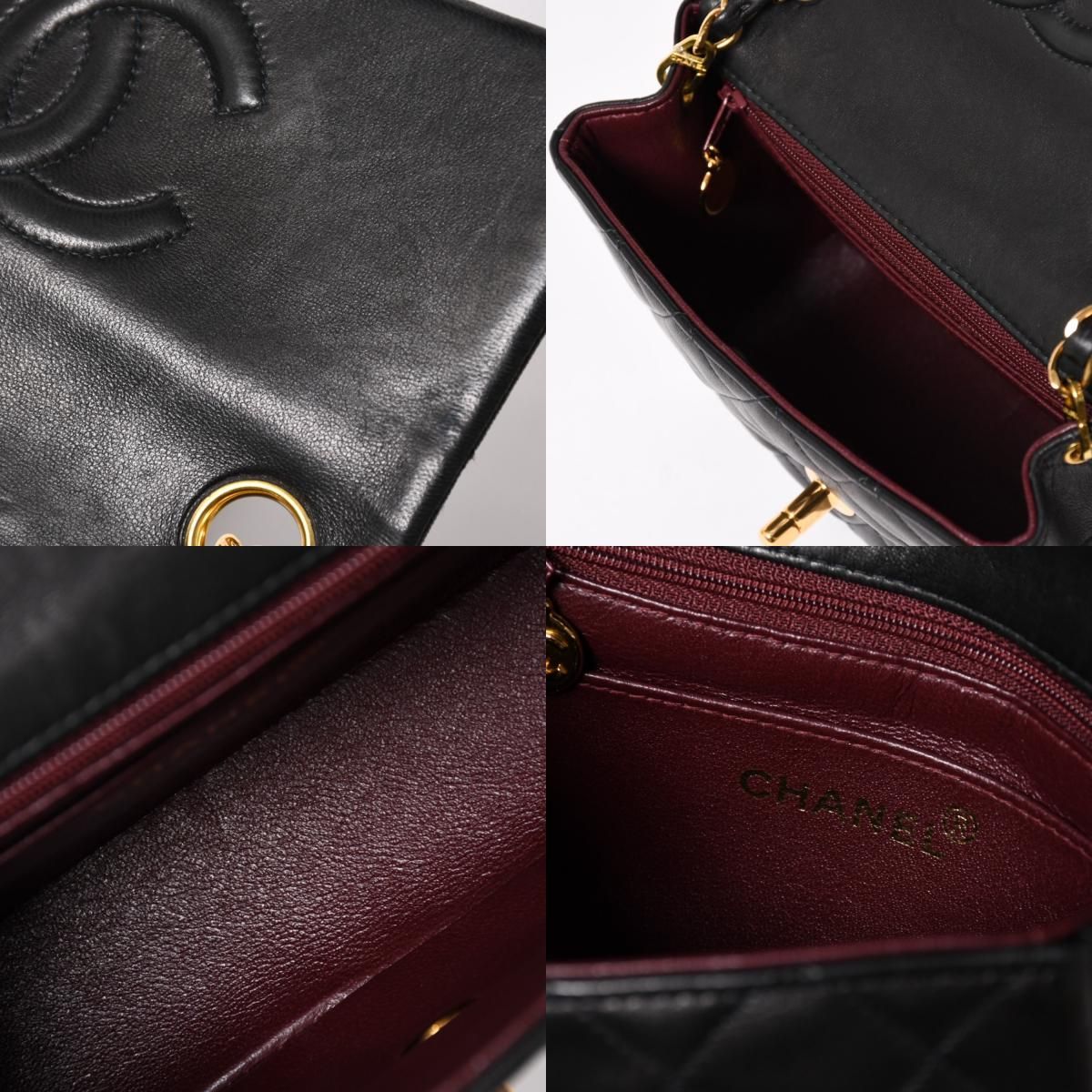 楽天Shopify商品名取込用 極美品 CHANEL シャネル ミニマトラッセ17 S