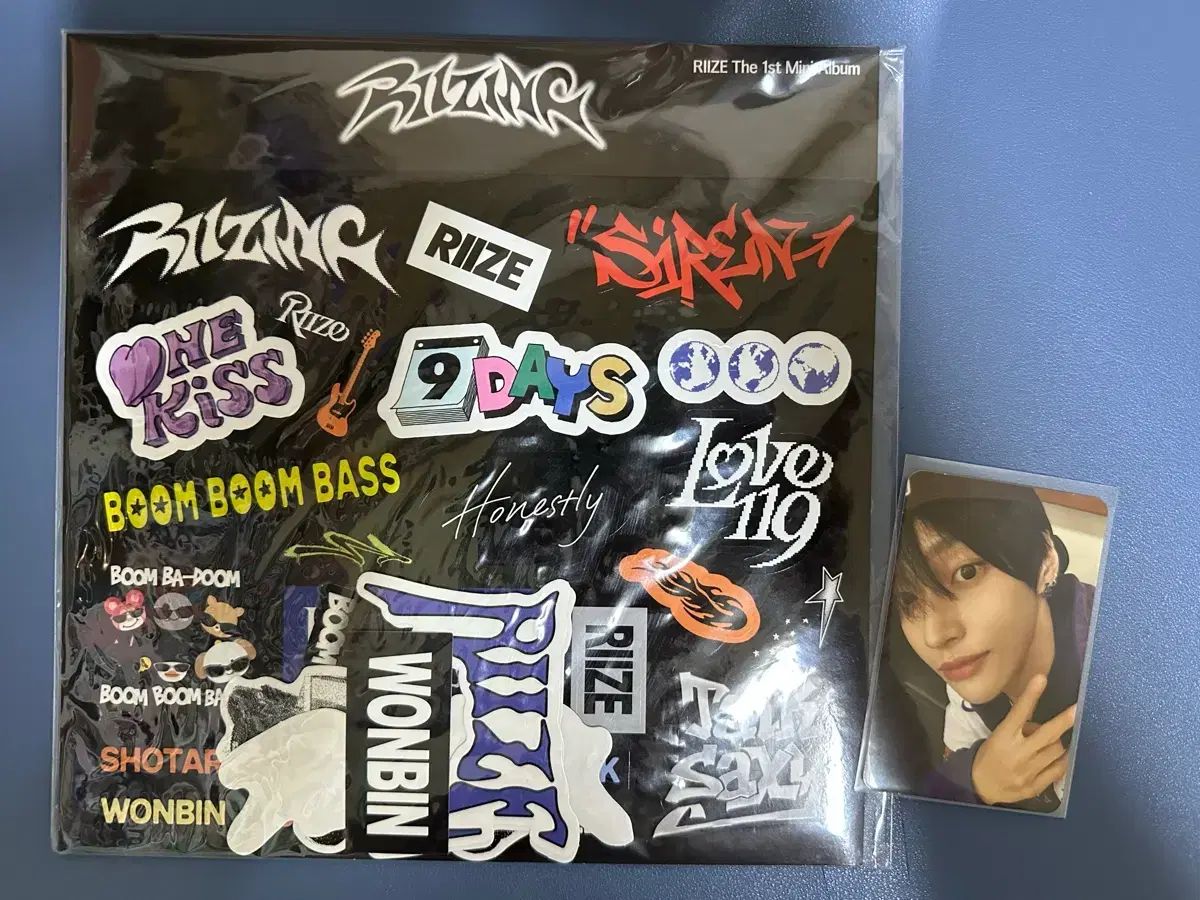 品質保証，新品 RIIZE（ライズ）ウォンビン(WONBIN) リムーバブル ラップトップ デコ ステッカー その他
