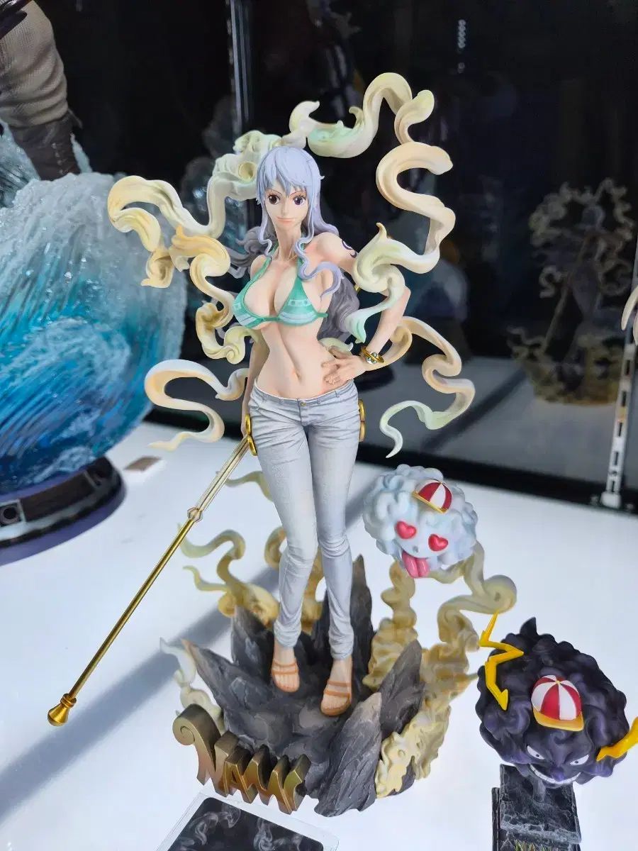 ONE PIECE レジン フィギュア FIT ニカ ナミ 出品