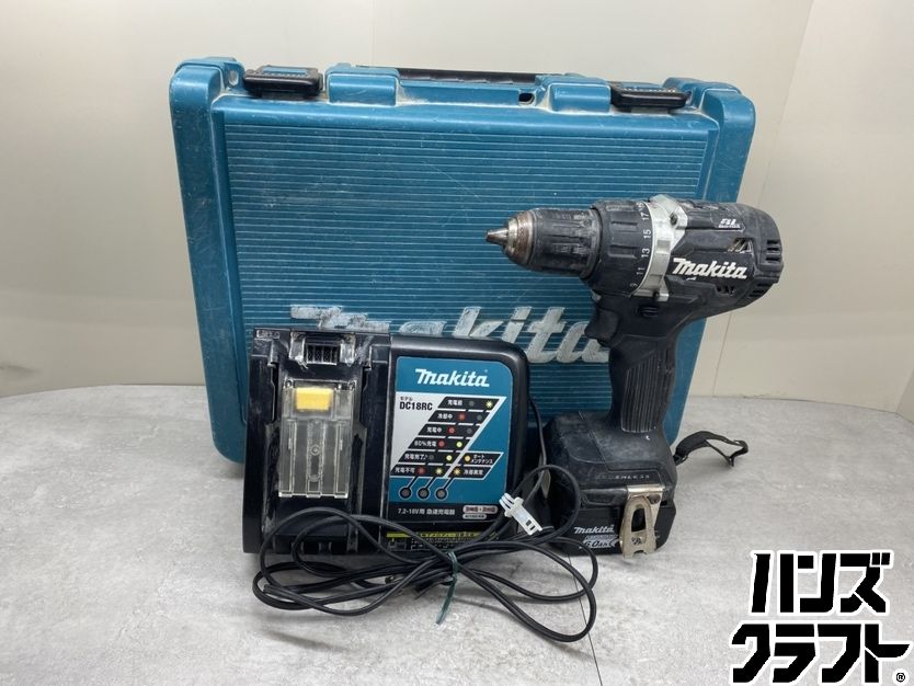 ♪makita ドライバドリル DF474D 14.4V 6.0Ah バッテリー×1 充電器×1 ケース付 マキタ【広島安佐北店】【中古】