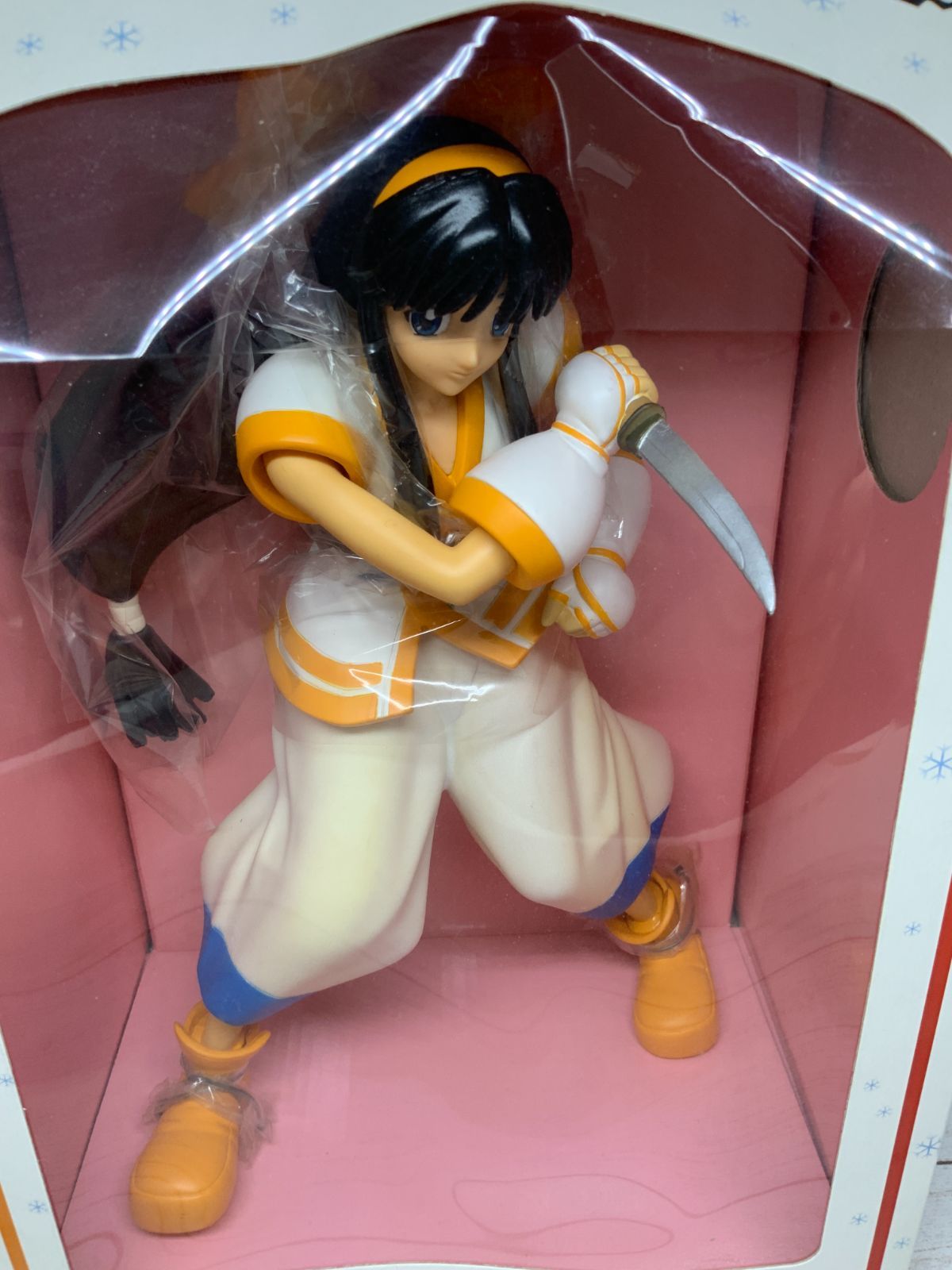 サムライスピリッツ SNK ソフビフィギュアボックス フィギュア 純白の