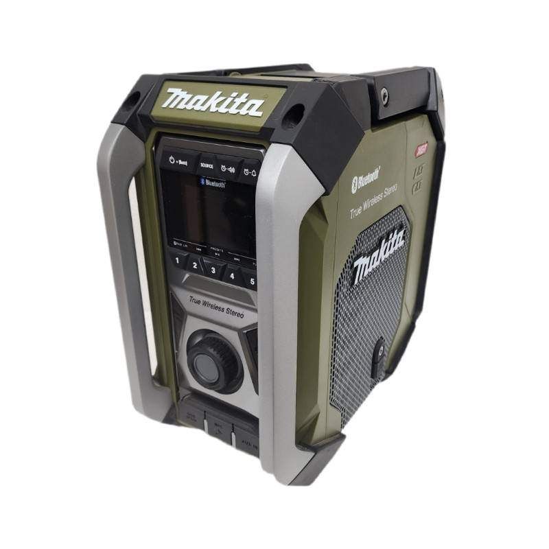 makita マキタ 充電式ラジオ MR005GZO 40Vmax オリーブ 動作確認済 【中古】 52605K461