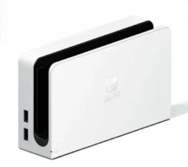 【正規品】ニンテンドースイッチ ドック 単品 パッケージなし商品 (HEG-007) (白)Ju