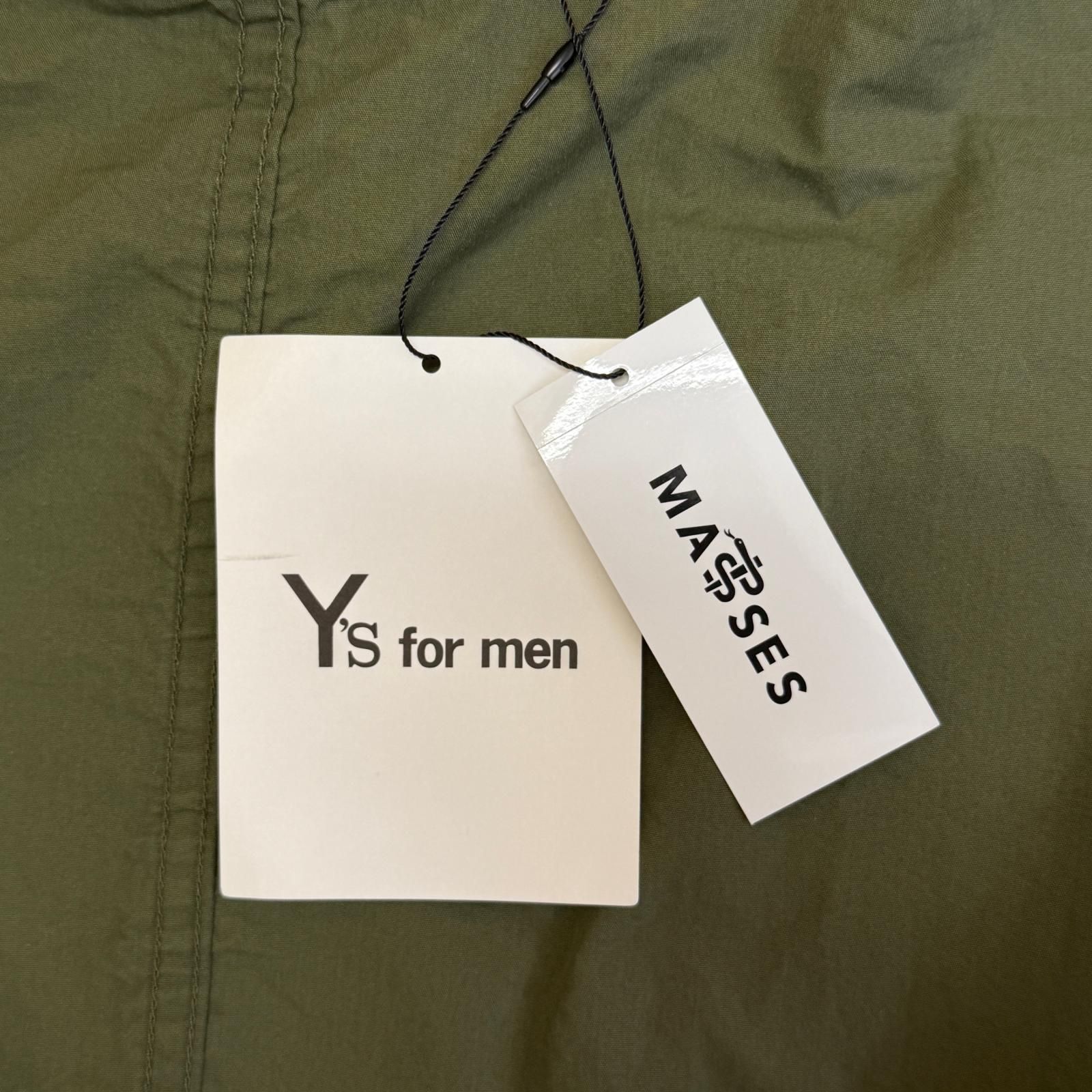 参考上代83600円 未使用 Y's for men × MASSES M-65 FIELD COAT エム