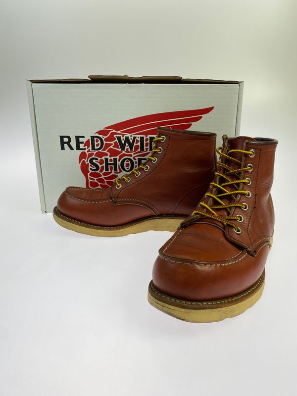 RED WING レッドウィング 90's IRISH SETTER BOOTS 90年代 アイリッシュセッター ブーツ 犬タグ 靴 【164-260611-yn-06-min】