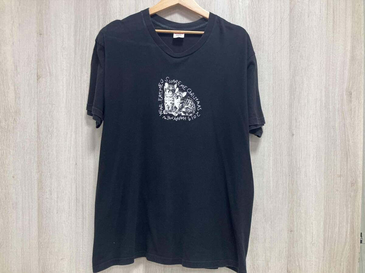 Supreme/シュプリーム/半袖Tシャツ/ロンT/猫柄/ブラック/Size L