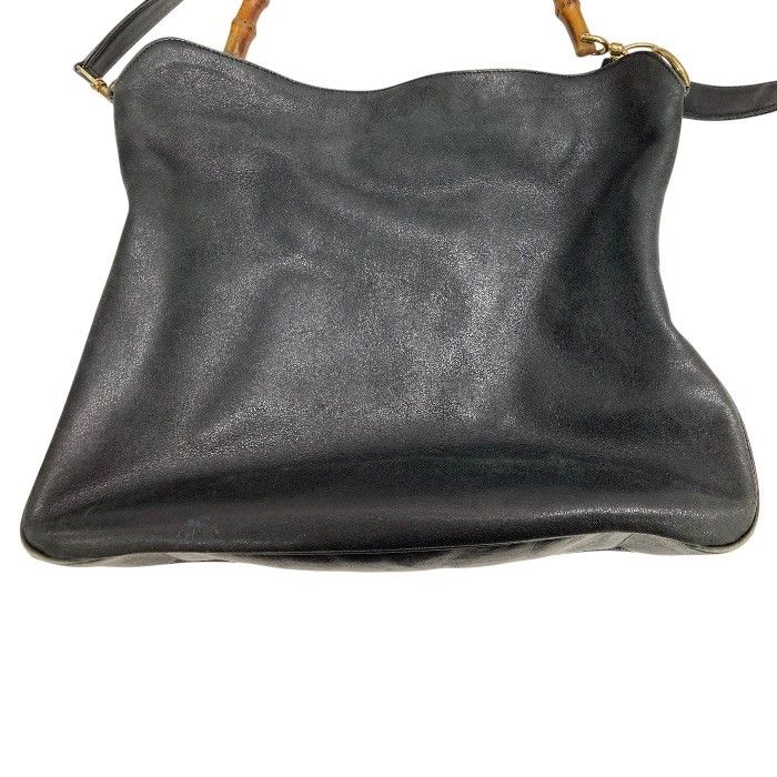 現状品/GUCCI/グッチ/バンブー/2WAY/ショルダーバッグ/1577/ブラック