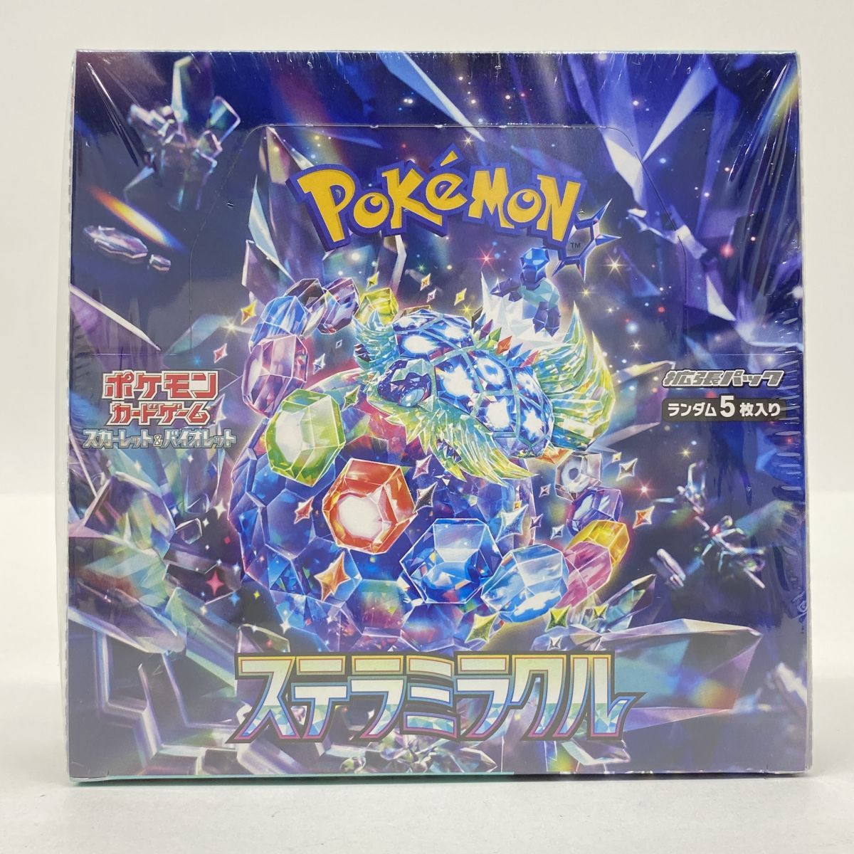 【未開封】ポケモンカードゲーム スカーレット＆バイオレット 拡張パック ステラミラクル 1ボックス/30パック入り