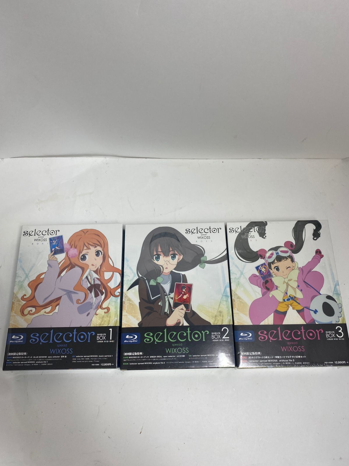 selector spread WIXOSS Blu-rayBOX全3セット　未開封 J052750 M