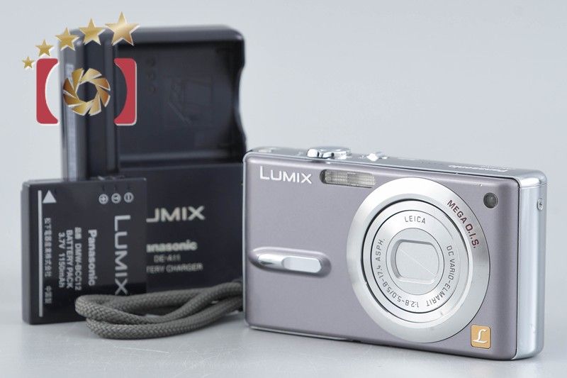 カメラ 【】Panasonic パナソニック LUMIX DMC-FX9 モーブグレー