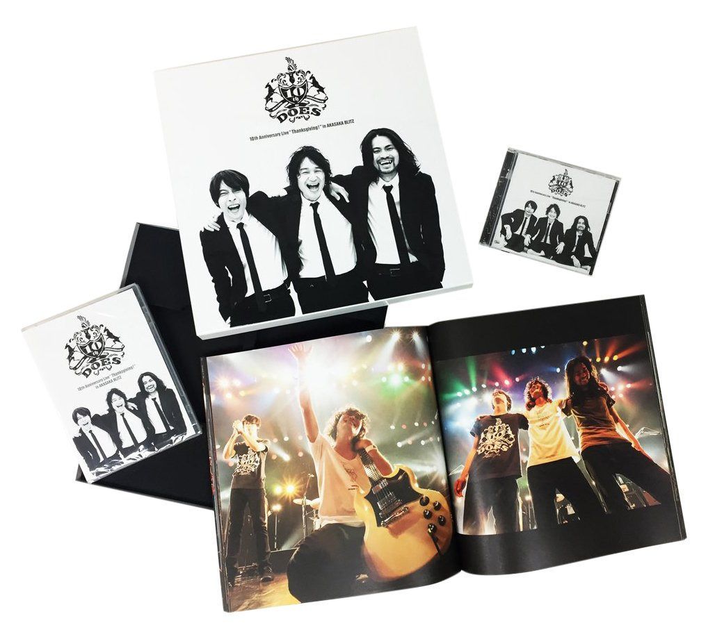 DOES 10th Anniversary Live「Thanksgiving!」in AKASAKA BLITZ(初回生産限定盤) [DVD]