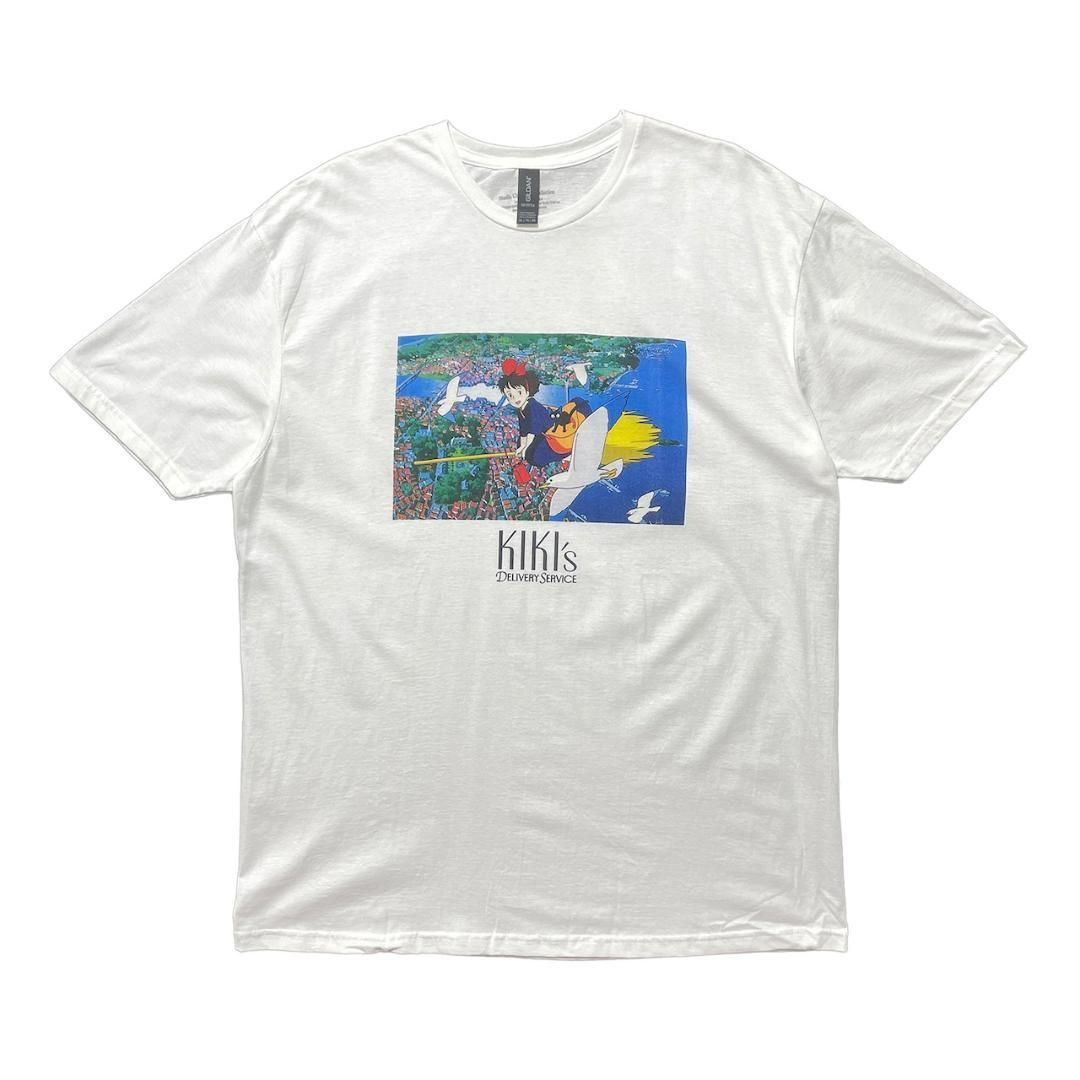 海外版 公式 オフィシャル スタジオジブリ 映画 KIKI'S DELIVERT SERVICE 魔女の宅急便 Tシャツ メンズM アニメ 宮崎駿 BA4040
