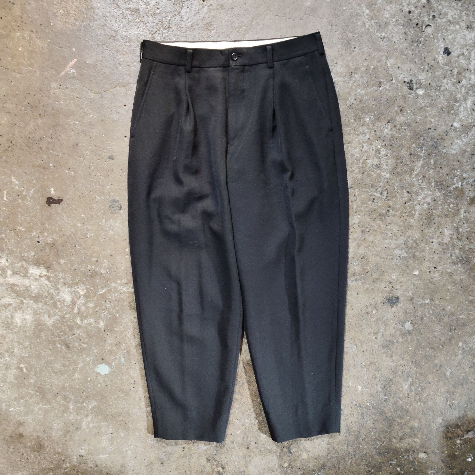 COMME des GARCONS HOMME PLUS 21aw 1タックテーパードパンツ コムデギャルソンオムプリュス 2021aw AD2021