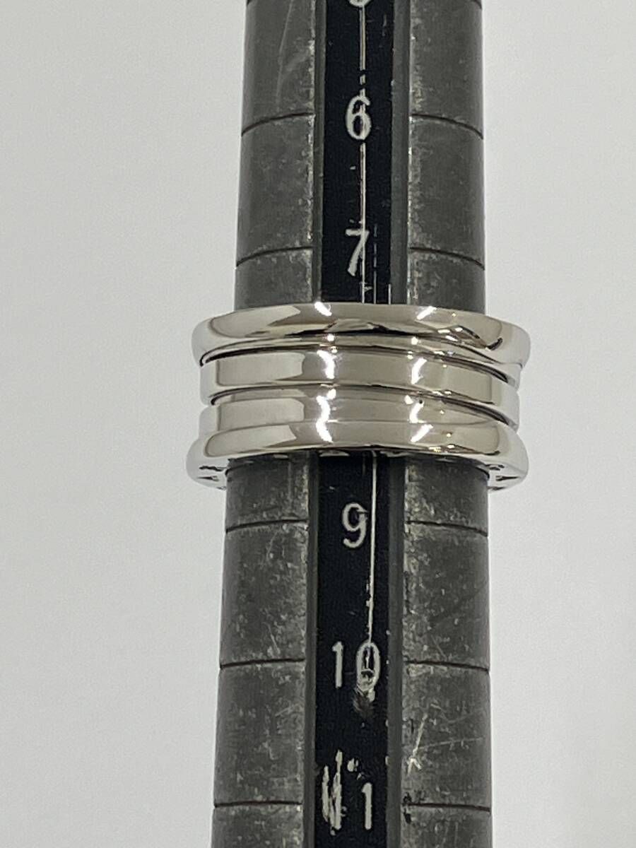 ブルガリ ビーゼロワン 3バンド 8号 49 BVLGARI K18 750 8号 49 9.0g