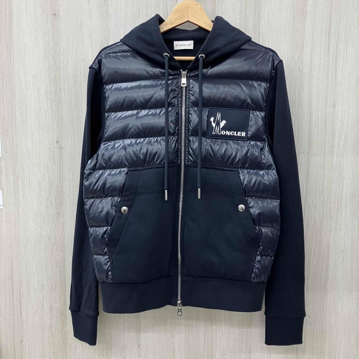 MONCLER/モンクレール/ダウンジャケット/MAGLIA CARD IGAN/E2091842800 80985/ブラック/Mサイズ