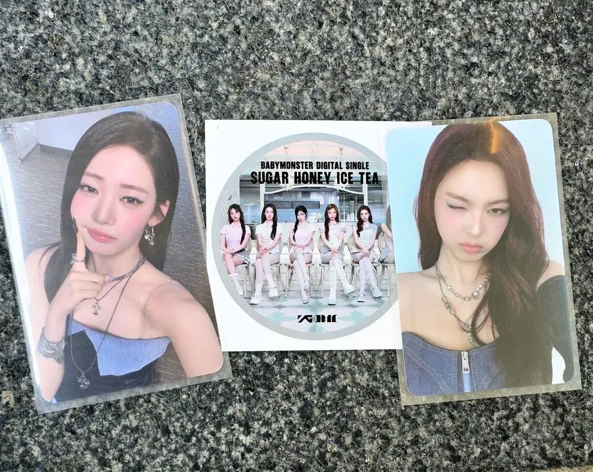 2枚セット ベイビーMONSTER シュガLOVE YOURSELF 承 'Her' アイスタTシャツ 公開番組 サノク トレカ