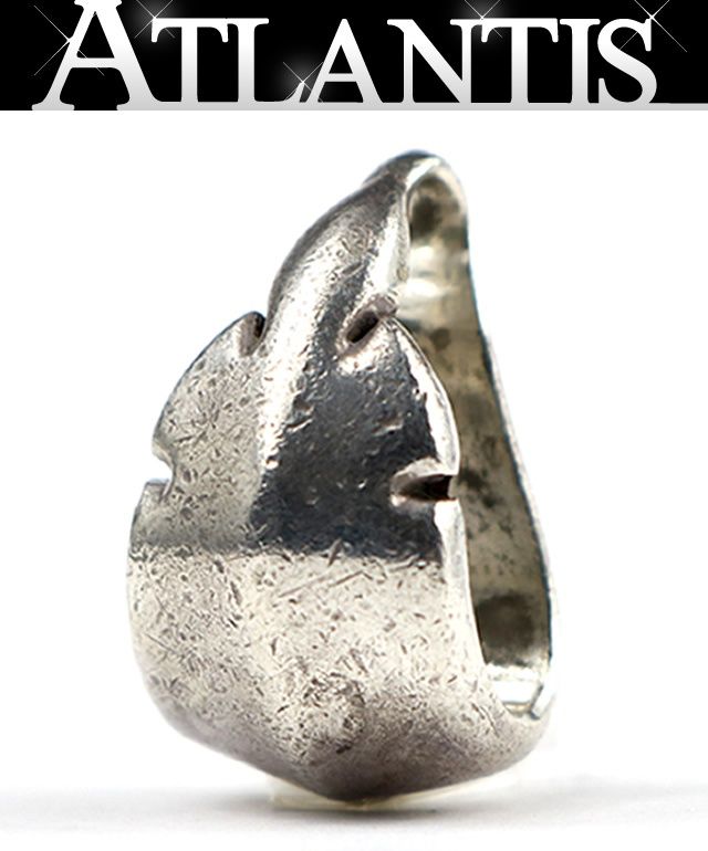 CHROME HEARTS 銀座店 クロムハーツ フレアニー ティアドロップ ペンダント チャーム メンズ シルバー SV925 103491