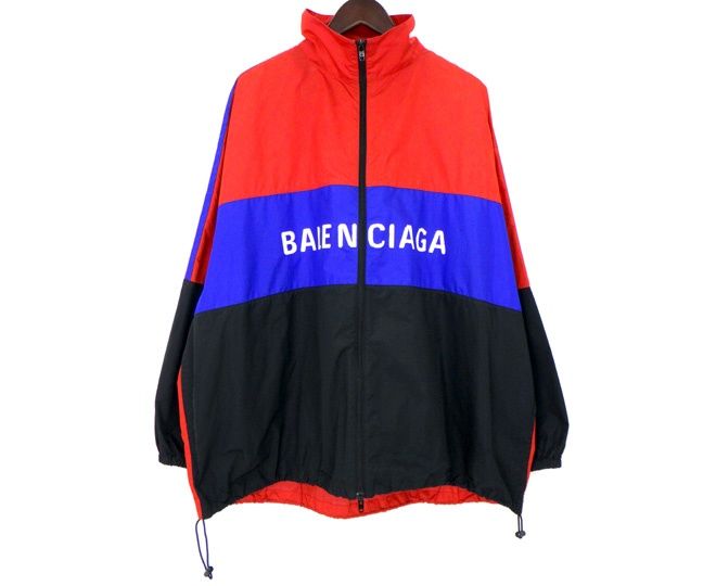 バレンシアガ BALENCIAGA 19SS 【 534317 TYD33 】 リップストップ ウィンドブレーカー ジャケット 50865