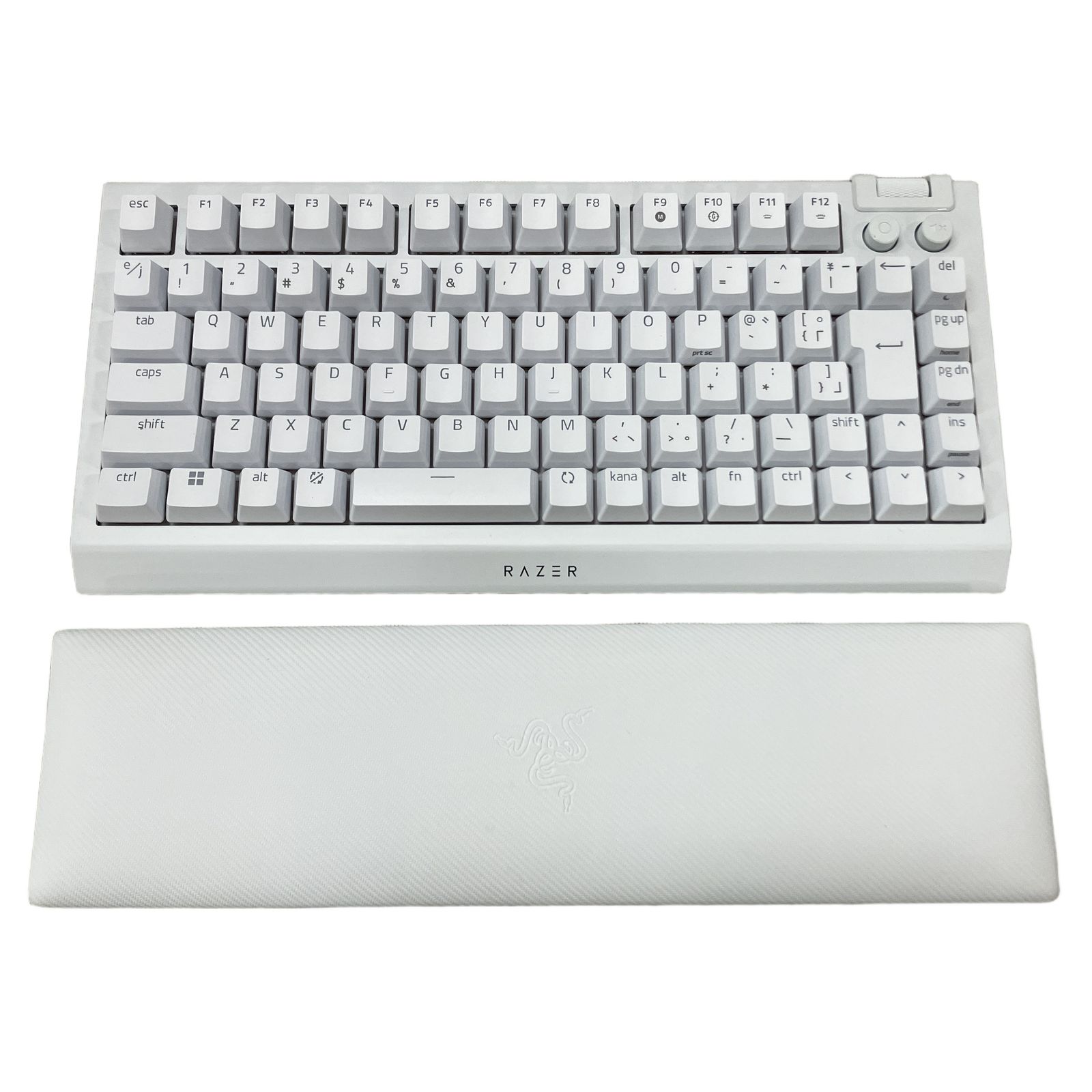 Razer RZ03-0500 BlackWidow V4 75% ゲーミング キーボード レイザー PC 周辺 機器 家電 中古 H11293983