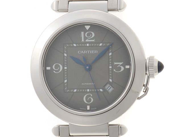 CARTIER カルティエ パシャ ドゥ カルティエ 41mm WSPA0026 腕時計 スティール ダークグレー文字盤 自動巻き 2022年正規品【中古】472
