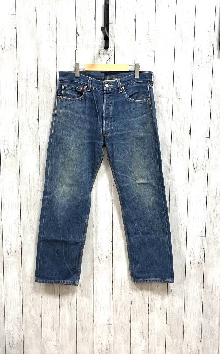 LEVI'S/ジーンズ/00s/501-0000／裏333/ブルー/サイズW34