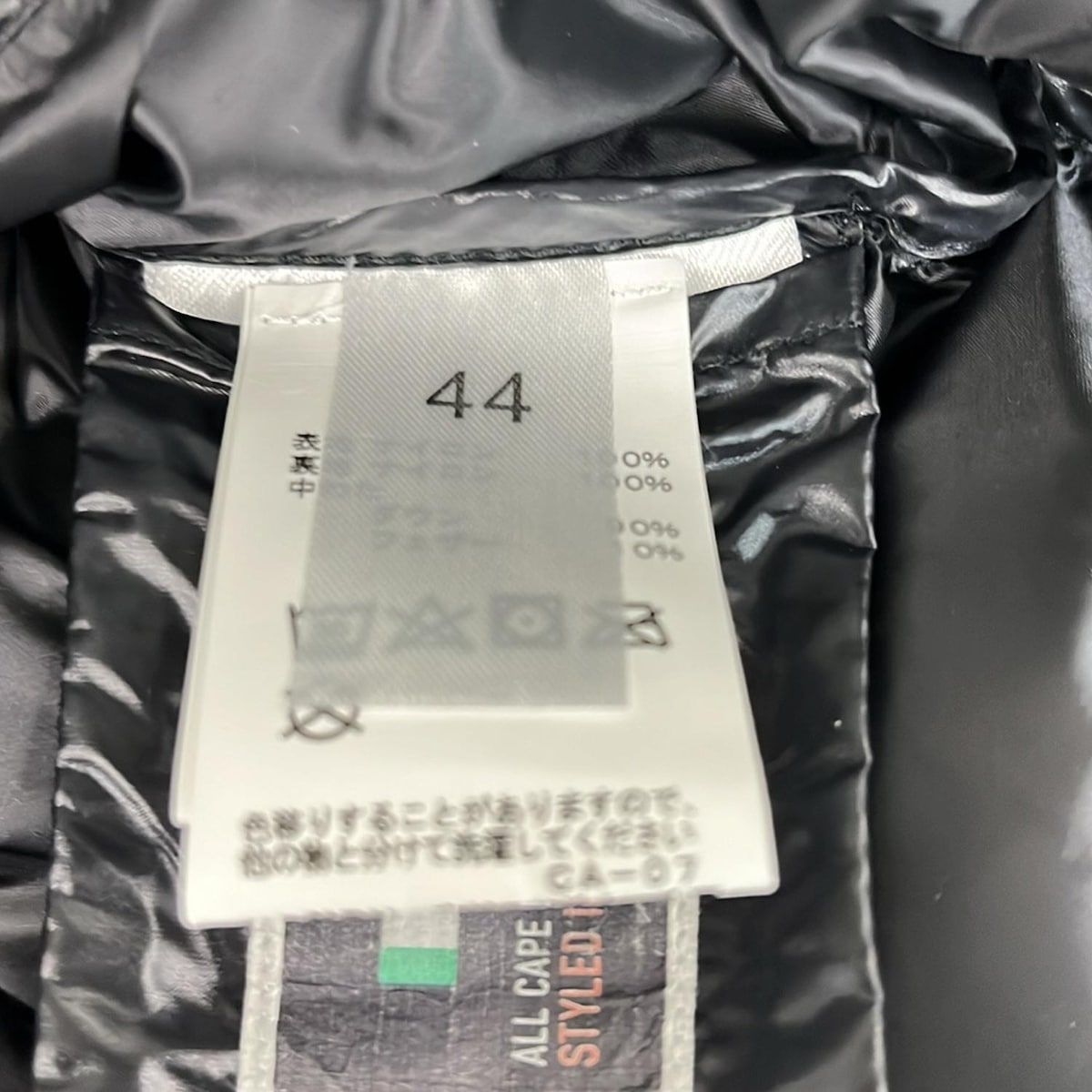 CAPEHORN(ケープホーン) ダウンベスト サイズ44 L レディース美品 - 黒 