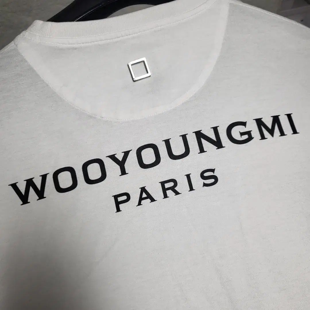 ほぼ新品 50 / 23SS WOOYOUNGMI ウーヨンミ バックロゴ 半袖Tシャツ