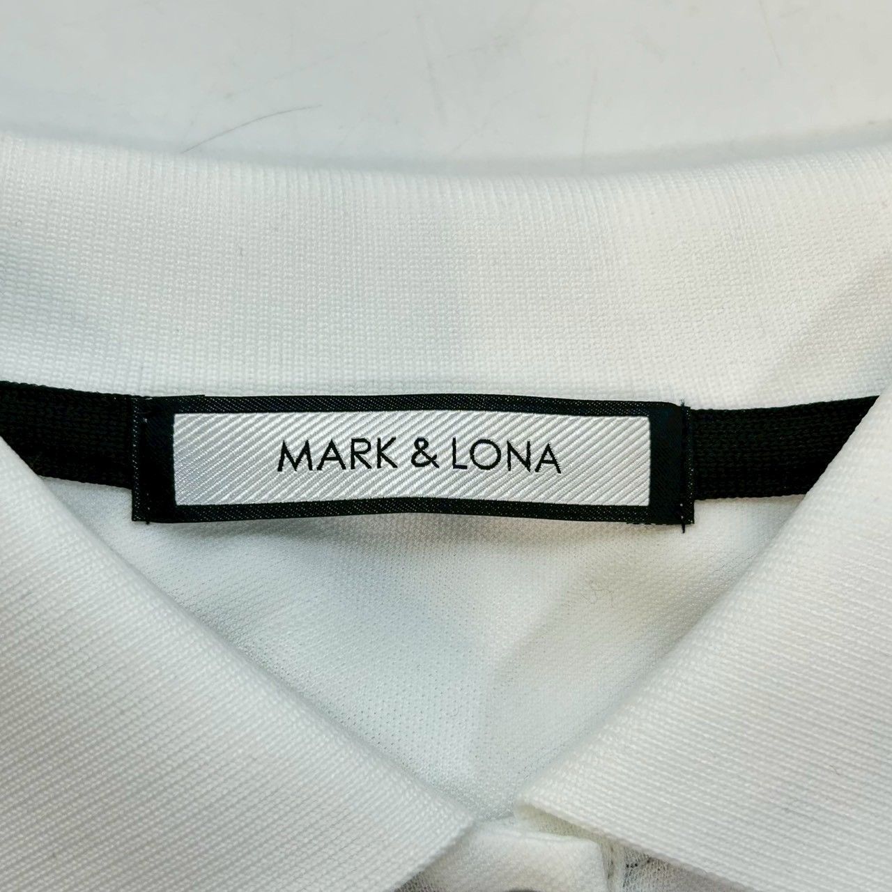 新品 タグ付 未使用 MARK & LONA マークアンドロナ 半袖ポロシャツ