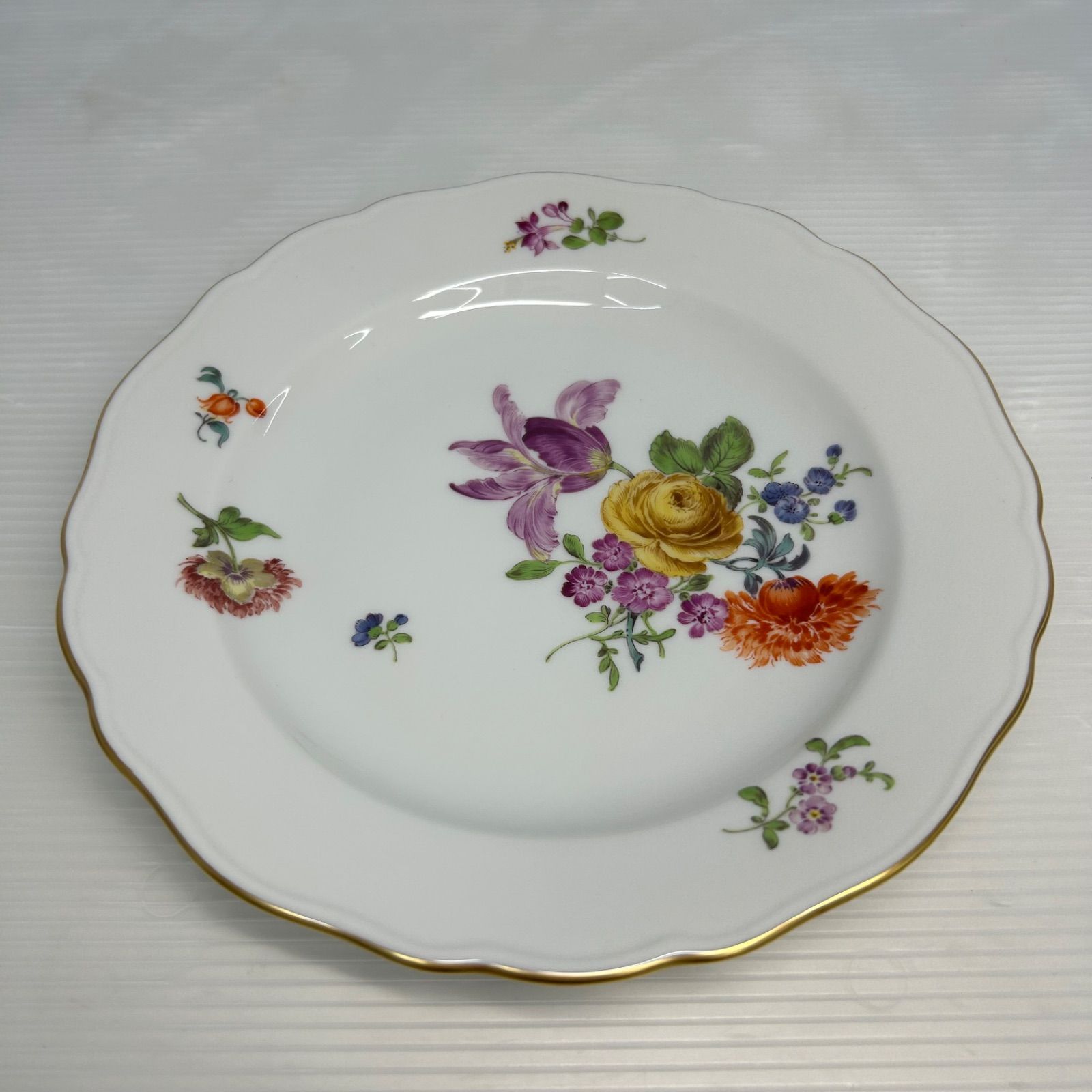 ☆Meissen マイセン お皿 食器☆フラワーブーケ ベーシックフラワー 501