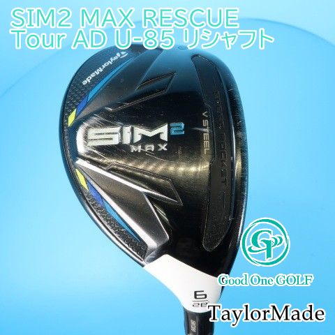 ユーティリティ テーラーメイド SIM2 MAX RESCUE/Tour AD U-85