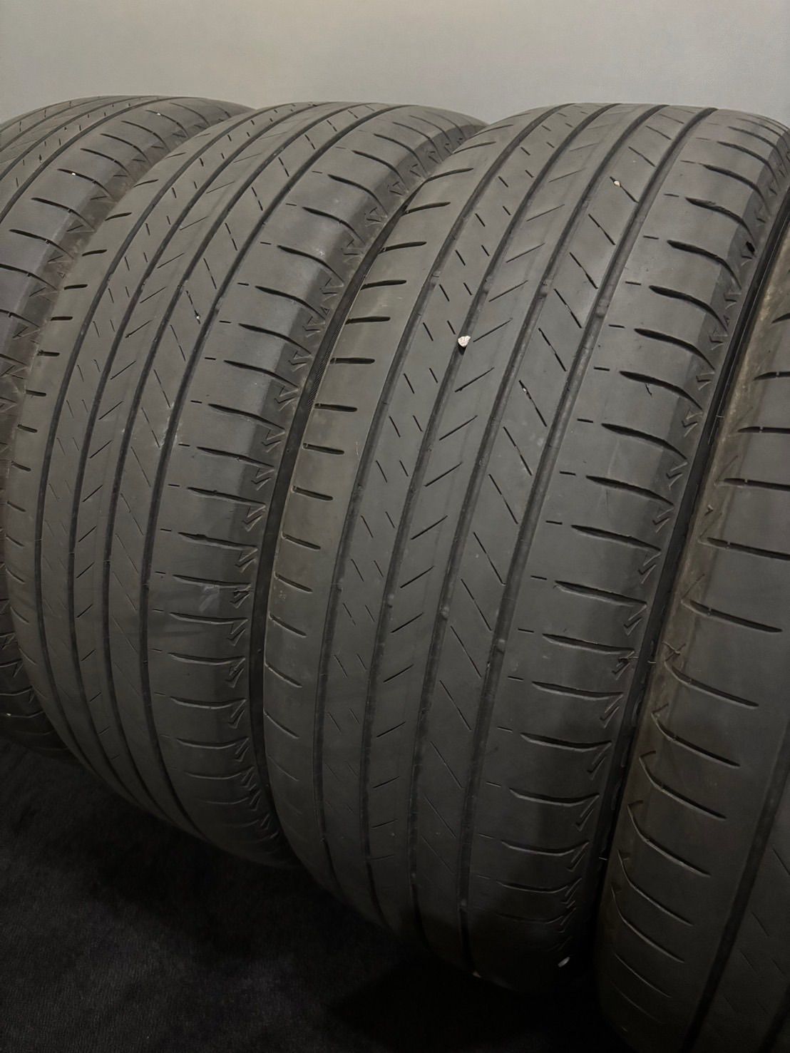 ★215/60R17 BRIDGESTONE/ALENZA 001 21年製 夏タイヤ サマータイヤ 4本 ブリヂストン エスティマ C-HR カローラクロス (南7-M504)