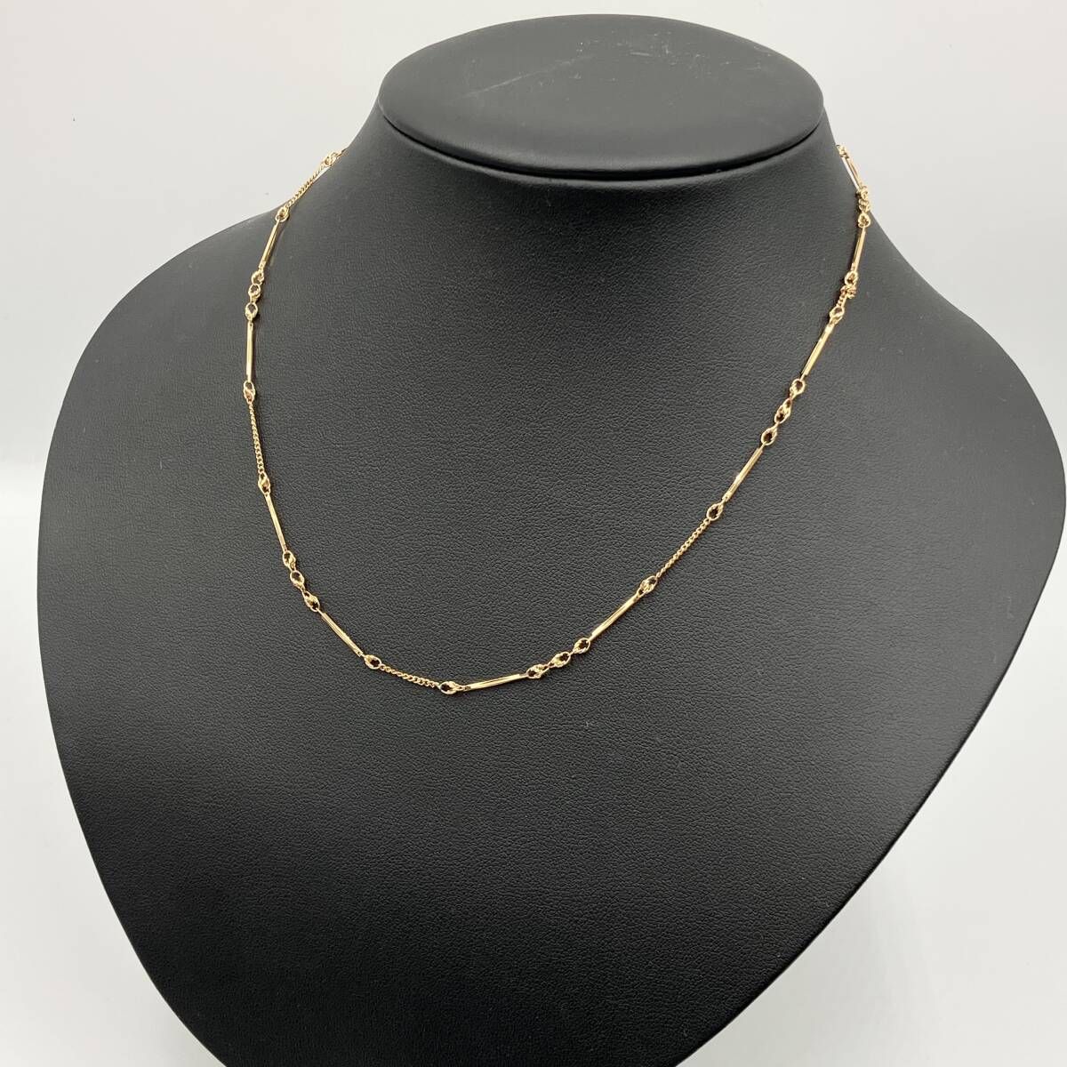 【美品】 K18 42cm 総重量約3.5g ネックレス ゴールド 金 チェーン
