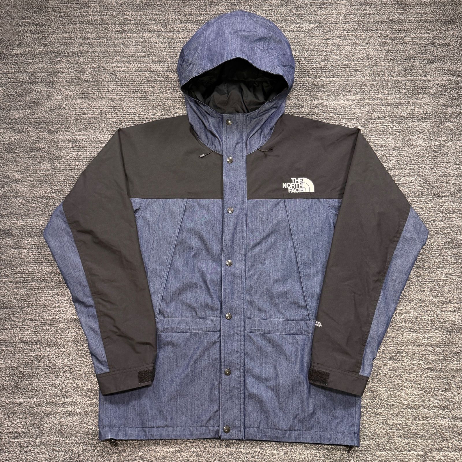THE NORTH FACE NP12032 MOUNTAIN LIGHT DENIM JACKET NYLON INDIGO 