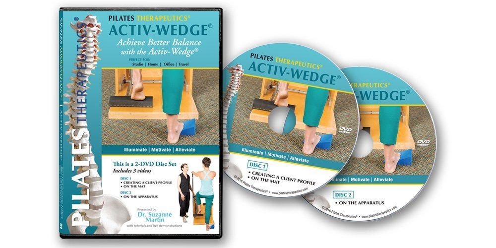 Pilates Therapeutics The Activ-Wedge - 2 DVD Set 15,522円