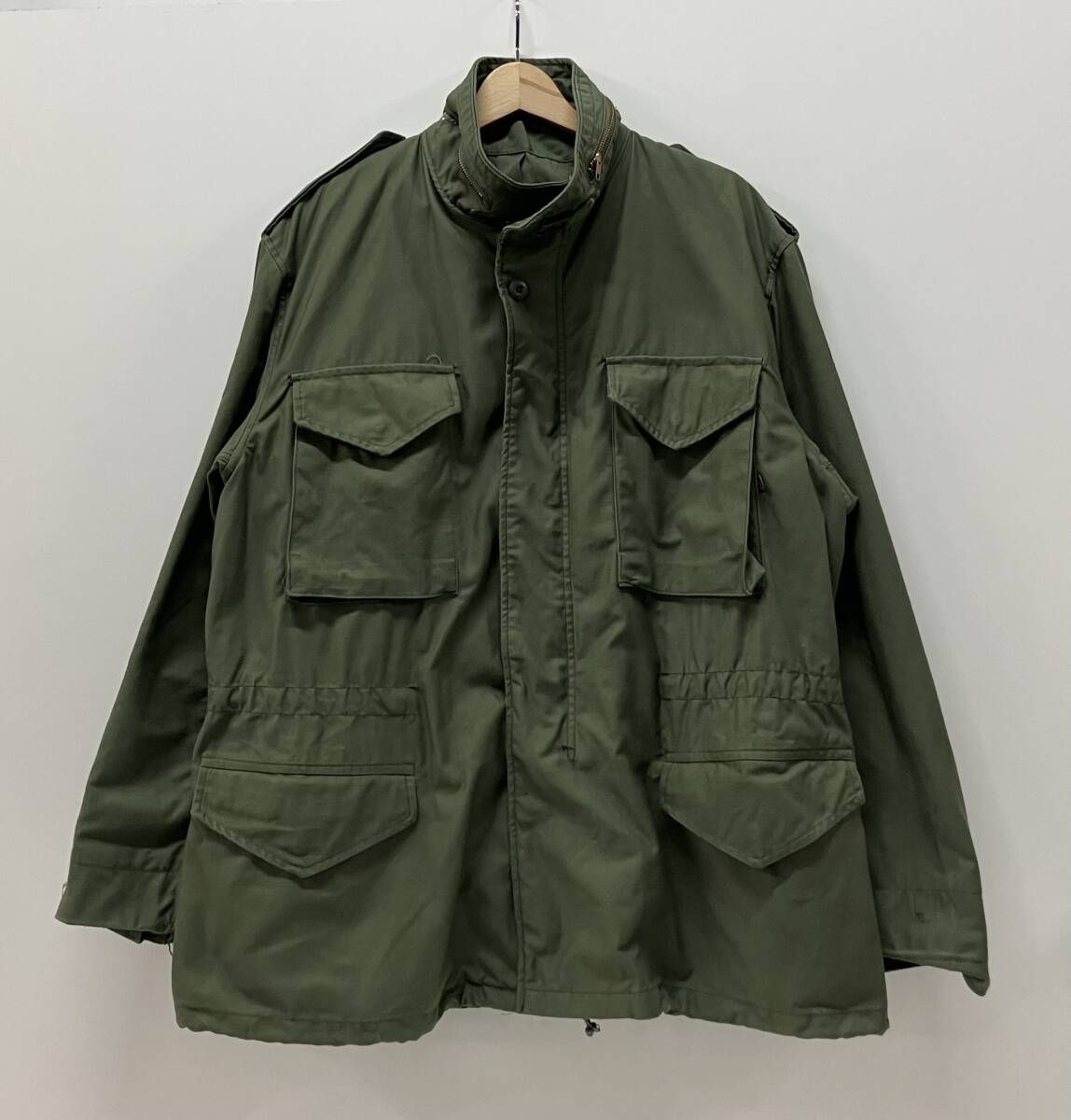 ALPHA アルファ 8415-01-099-7842 その他コート INDUSTRIES インダストリーズ M-65 サイズL グリーン USA製
