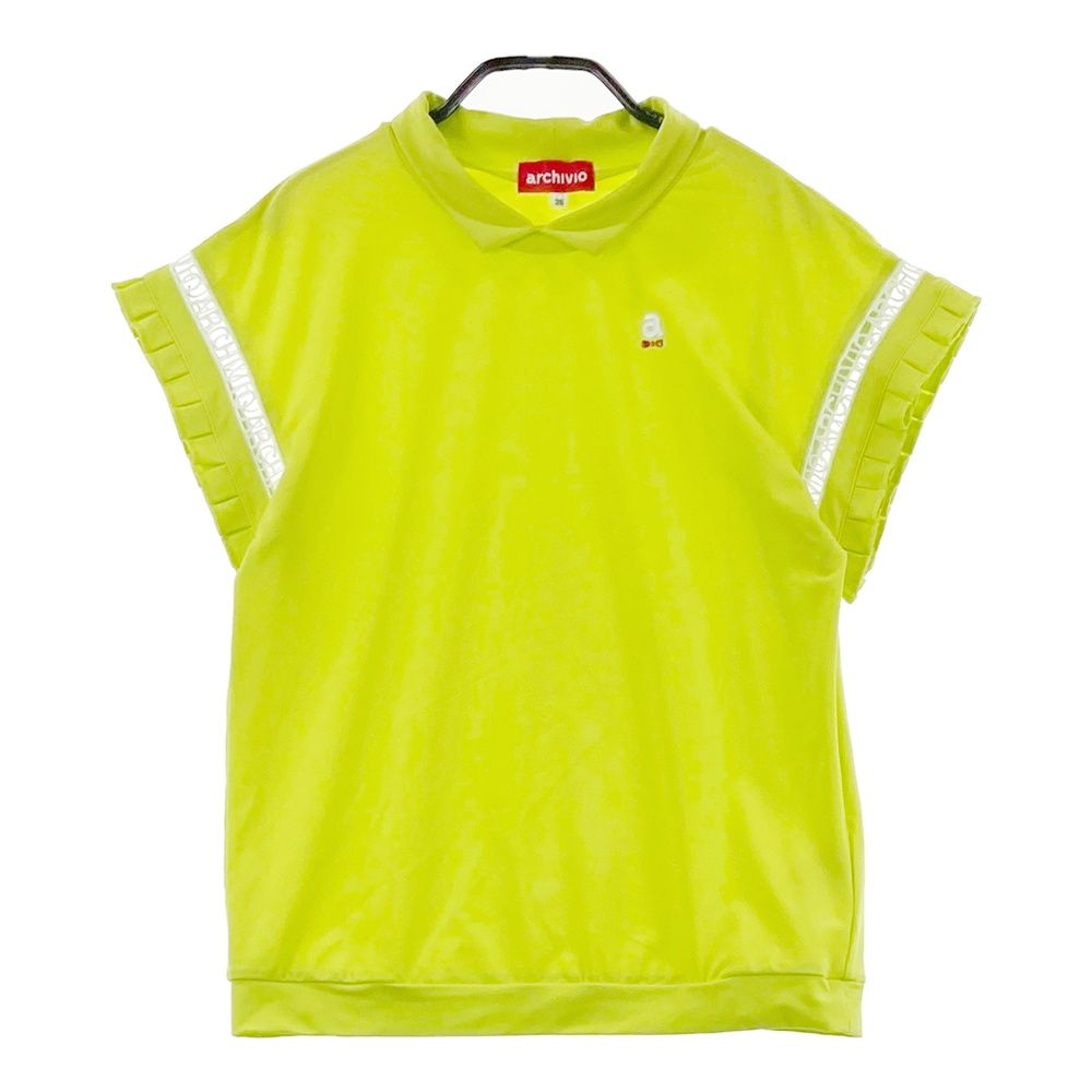 サイズ：36 ARCHIVIO アルチビオ 襟付き半袖Tシャツ グリーン系 [240101704294] ゴルフウェア レディース ストスト 7,524円