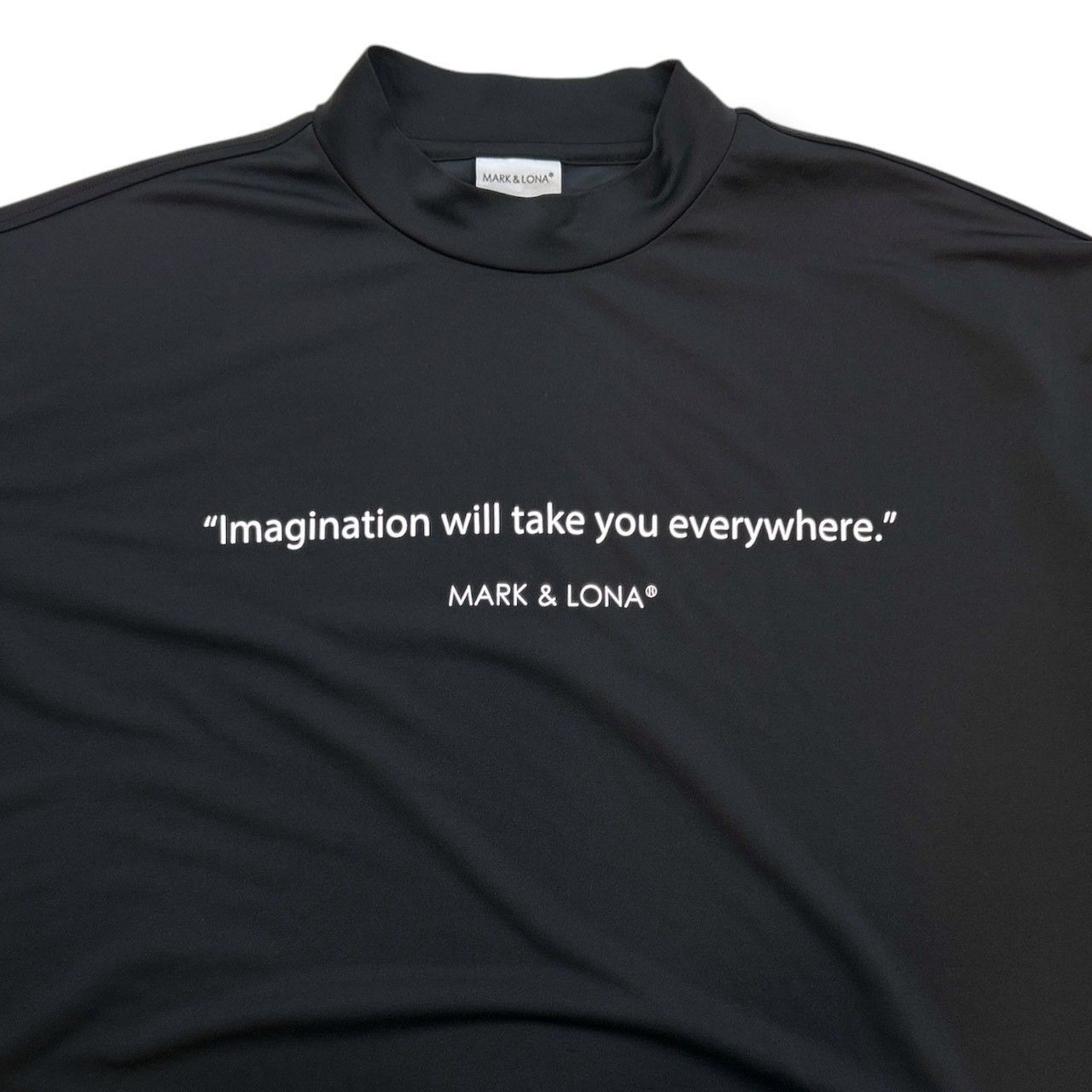 MARK & LONA マークアンドロナ モックネックT 半袖 Tシャツ モック
