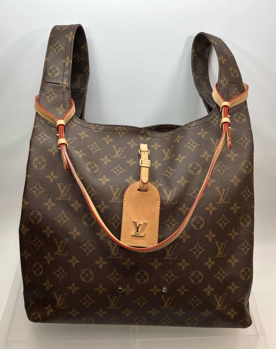 LOUIS VUITTON ルイヴィトン モノグラム アトランティスGM M46817 ショルダーバッグ クロスボディ ポーチ欠品 ブラウン ゴールド金具