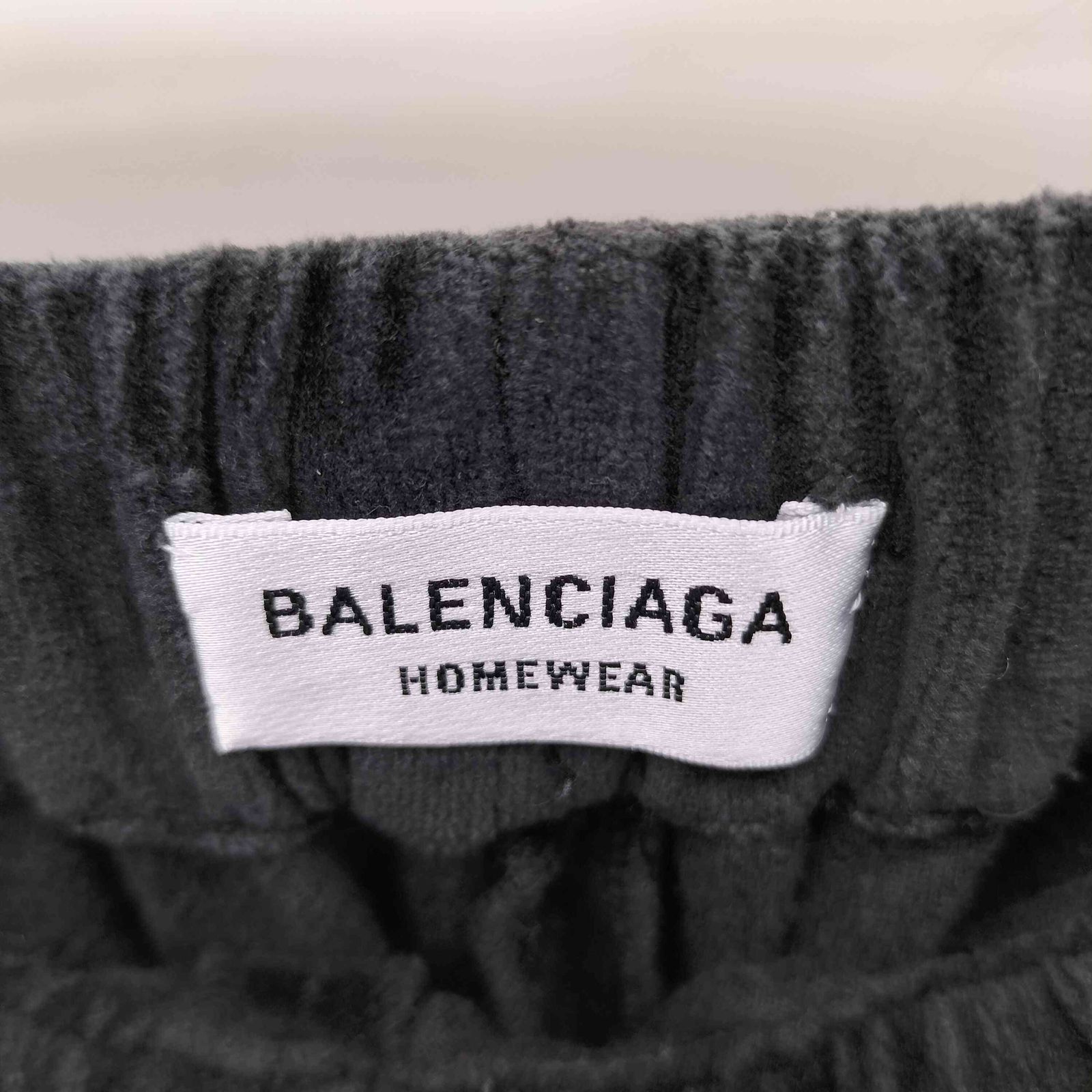 バレンシアガ BALENCIAGA HOMEWEAR ベロアギャザーパンツ レディース 
