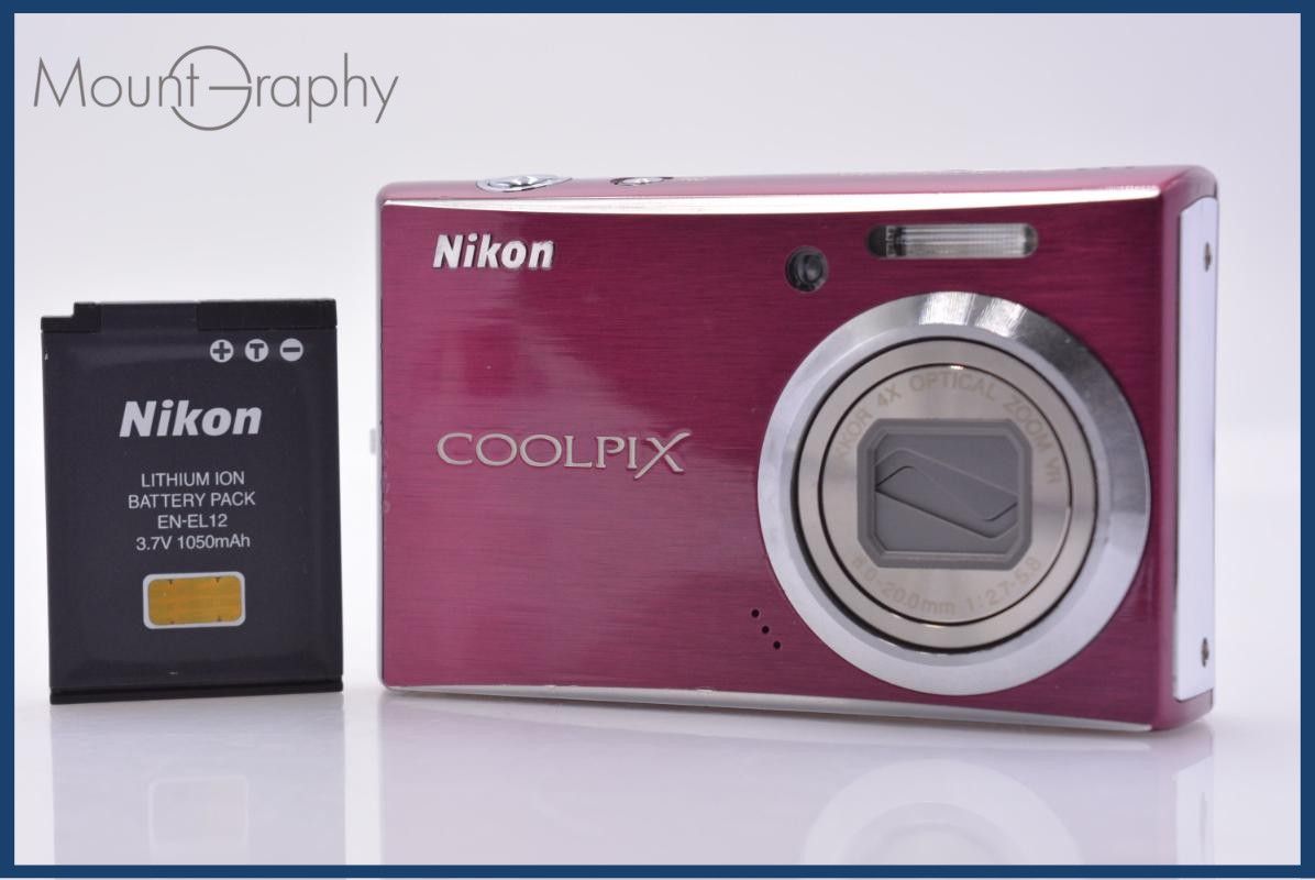 ニコン Nikon COOLPIX S610 4x バッテリー付属 同梱無料 #am7647